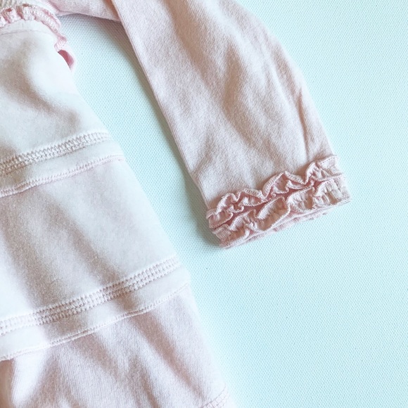 Biscotti pink ruffled long sleeve winter dress - Picture 5 of 7